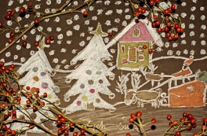 Świąteczna na pierwszą stronę.